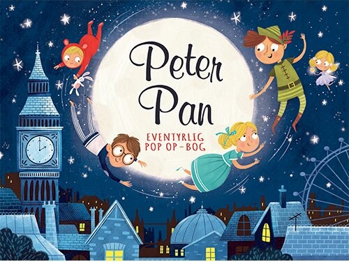 Eventyrlig Pop Op-bog - Peter Pan - Karrusel - Bog