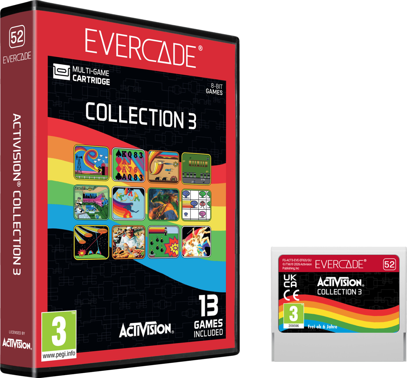Evercade Activision Collection 3 - BLAZE TAB Plus
