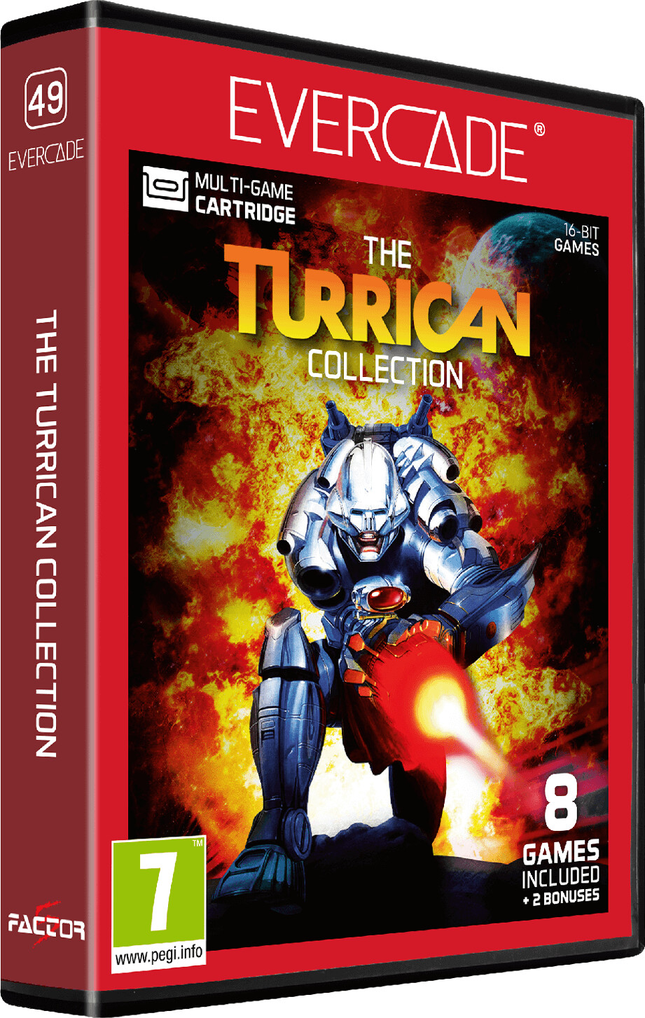 Evercade - The Turrican Collection - BLAZE TAB Plus