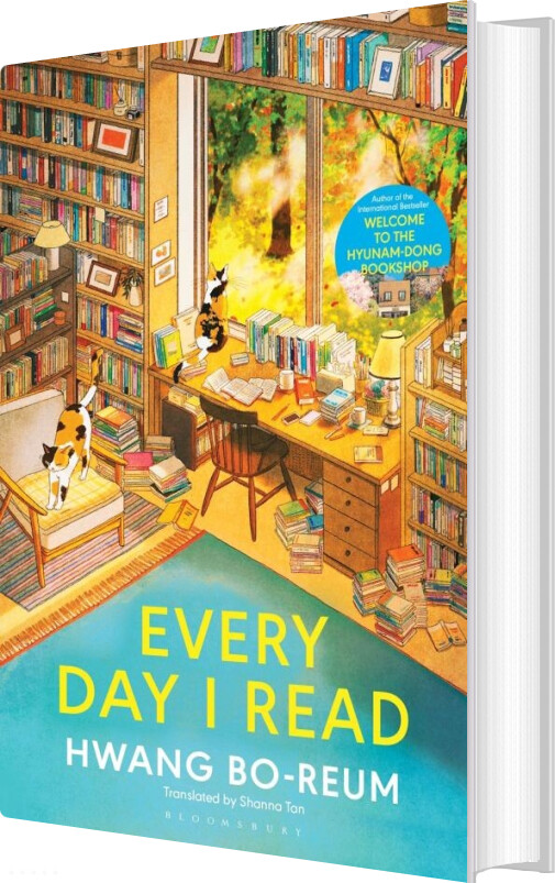 Every Day I Read - Hwang Bo-reum - English Book