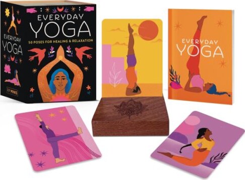 Everyday Yoga: 50 Poses For Healing & Relaxation - English book