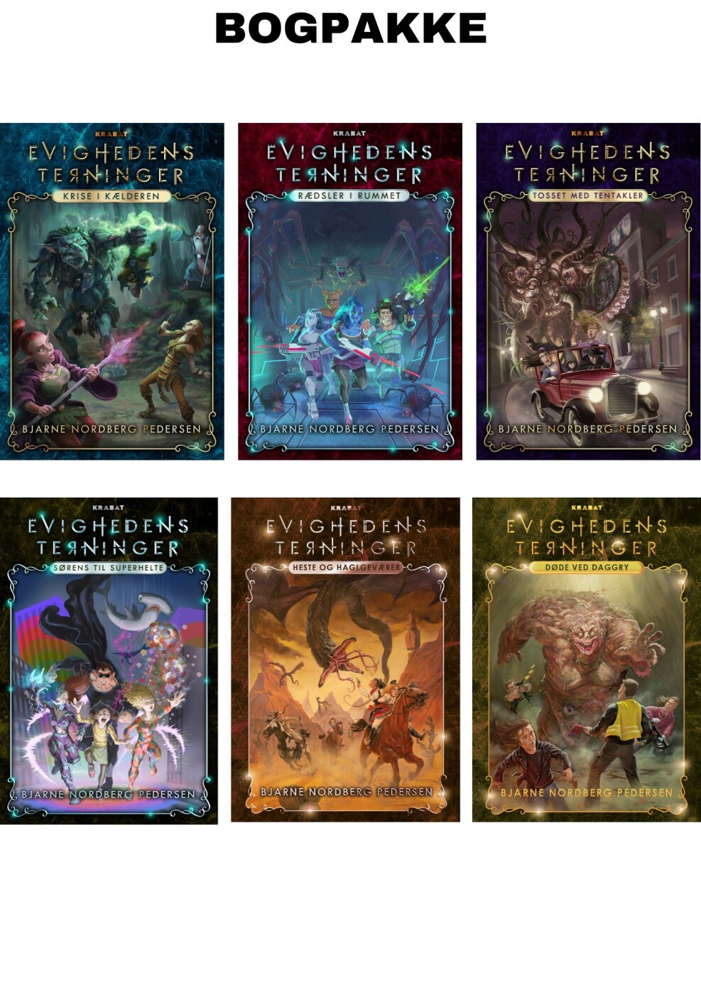 Evighedens Terninger Serie - Bjarne Nordberg Pedersen - Bog