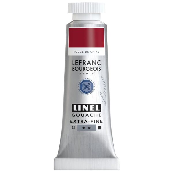 Billede af Gouache Maling - Lefranc & Bourgeois - China Red 15 Ml