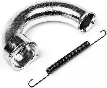 Exhaust Header (silver) - Hp86247 - Hpi Racing