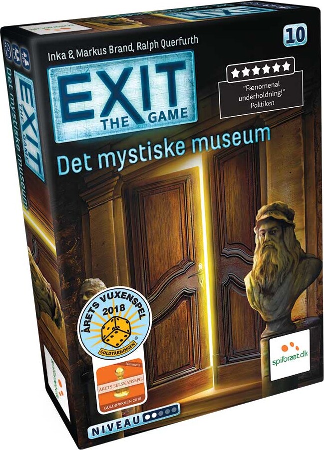 Billede af Exit The Game 10 - Det Mystiske Museum - Dansk hos Gucca.dk