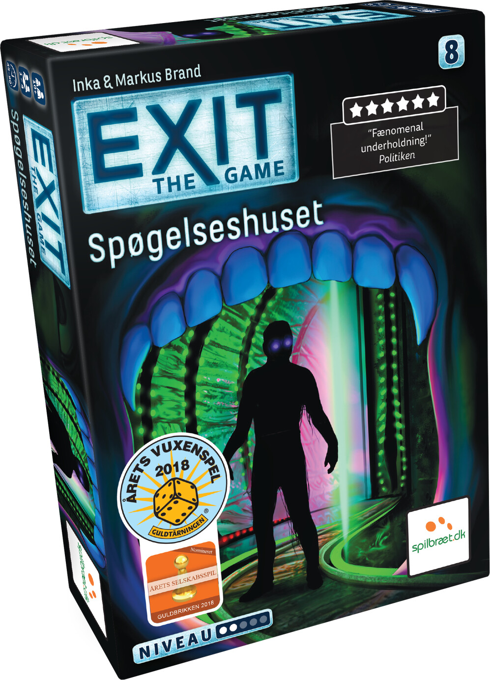 Exit The Game 8 - Spøgelseshuset - Dansk Sværhedsgrad 2 | Se tilbud og køb på Gucca.dk