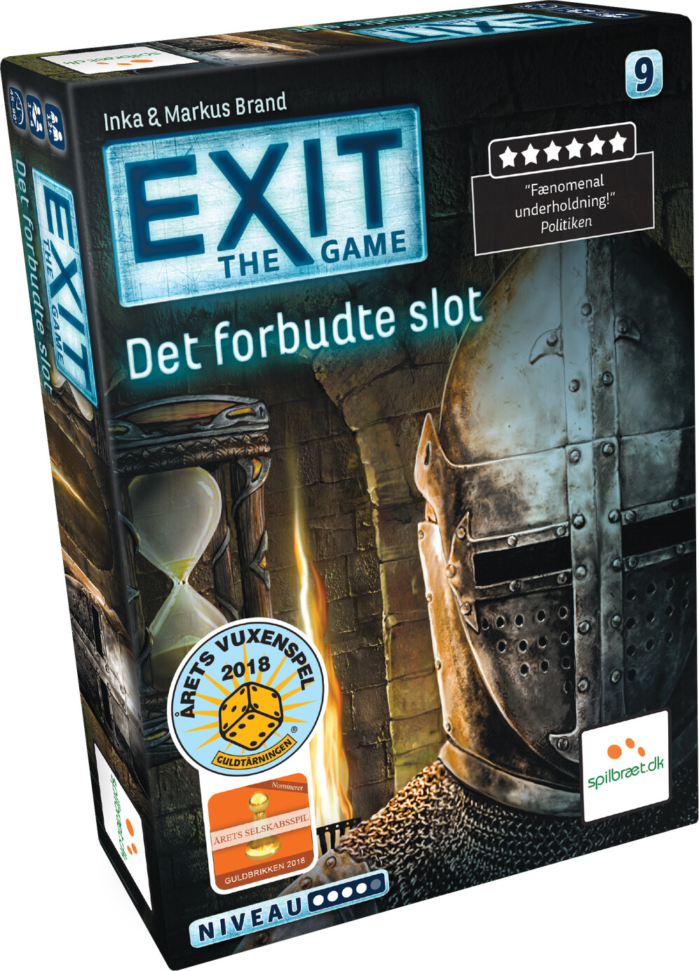 Billede af Exit The Game 9 - Det Forbudte Slot - Dansk - Sværhedsgrad 4 hos Gucca.dk