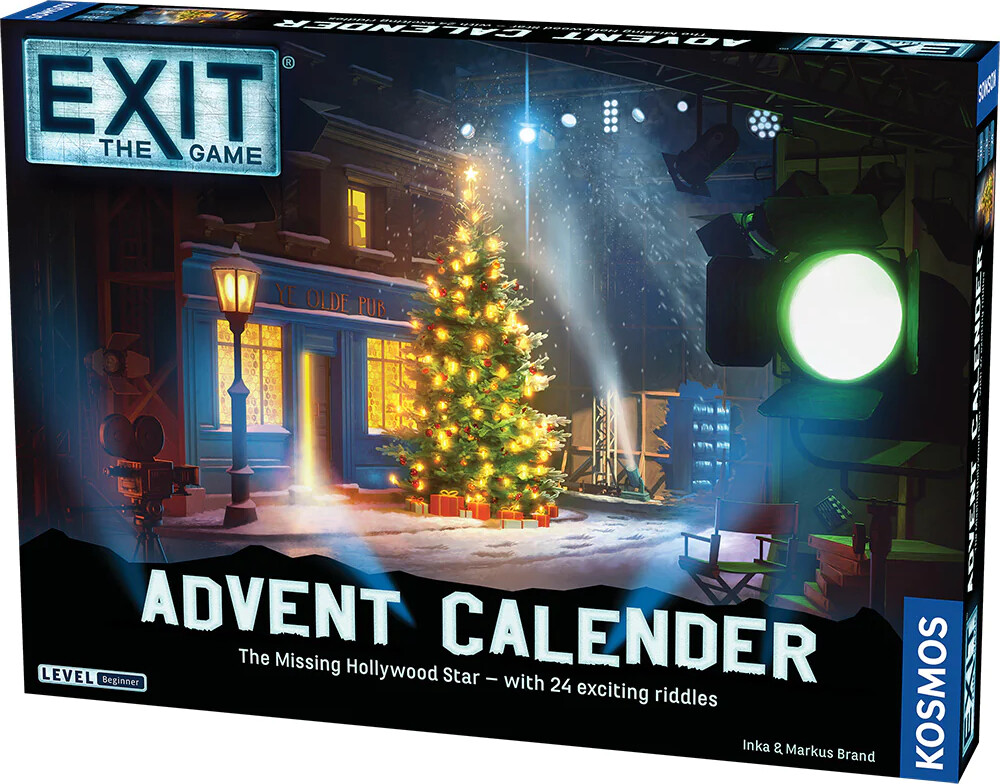 Exit Advent Calendar: The Missing Hollywood Star - Engelsk Version