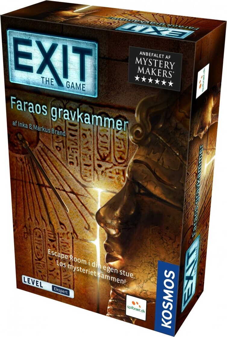 Exit - The Game - Faraos Gravkammer - Escape Room Spil