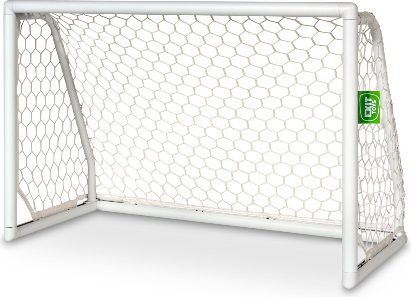 Exit - Scala Aluminium Football Goal 120x80cm - White (42.12.08.20)