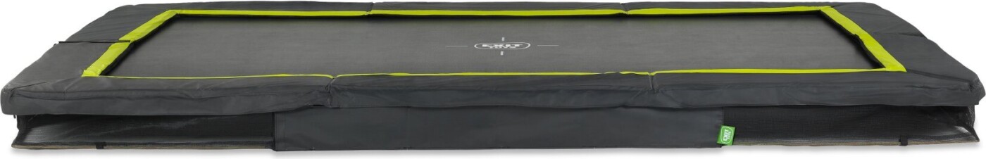 Exit - Silhouette Ground Sports Trampolin 244x366cm - Sort