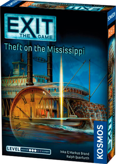 Exit - Theft The Mississippi - Escape Room Brætspil | Se køb Gucca.dk