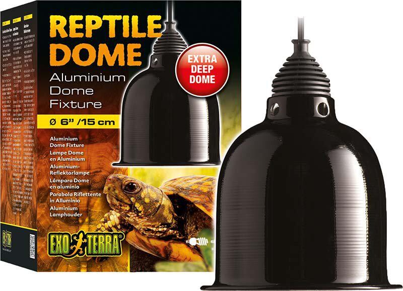 Exo Terra - Lampe Til Terrarium - Reptile Dome - 15 Cm - 160w