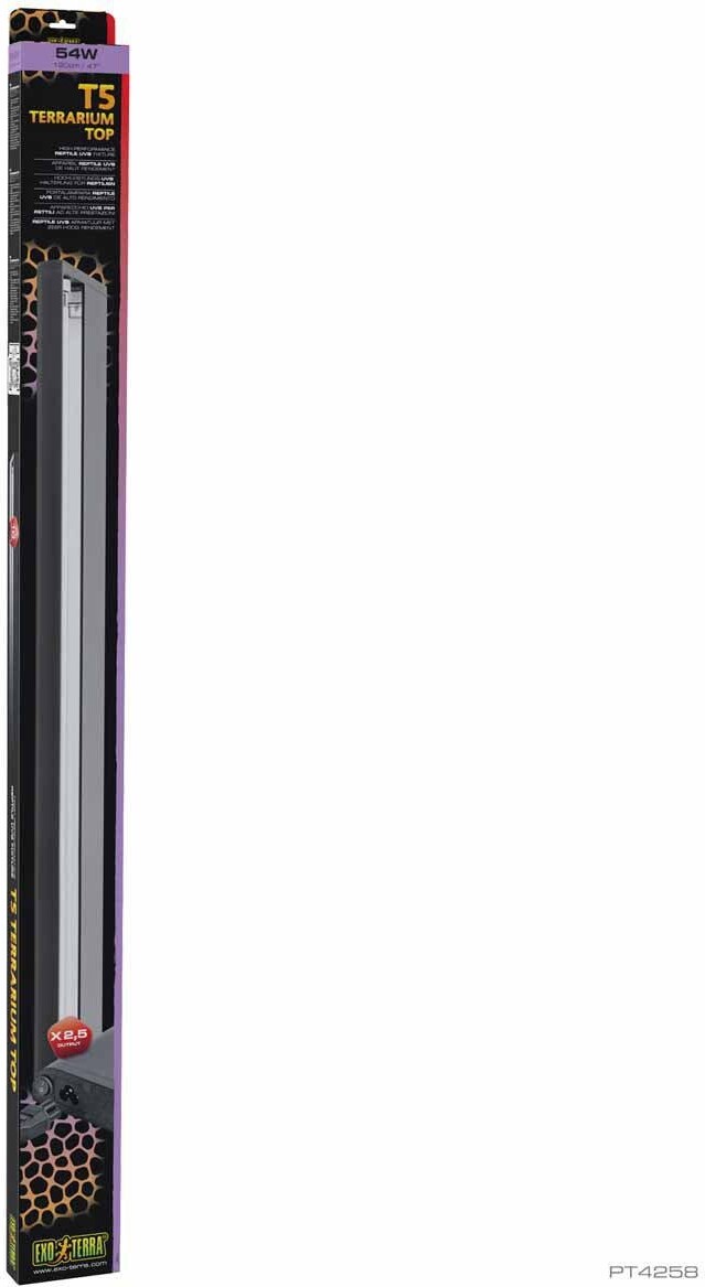Exoterra - T5 Terrarium Top 54watt Reptile Uvb Fixture - 120cm / 47