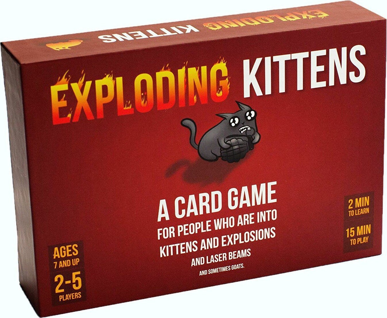 Exploding Kittens Spil - Dansk