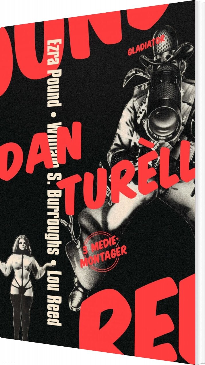 Billede af Ezra Pound / William S. Burroughs / Lou Reed - Dan Turèll - Bog