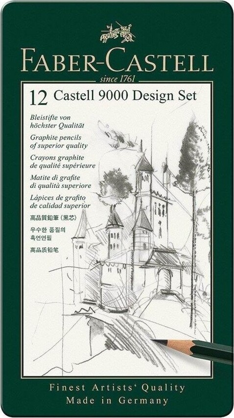 Faber-castell Blyanter - Castell 9000 Design Set