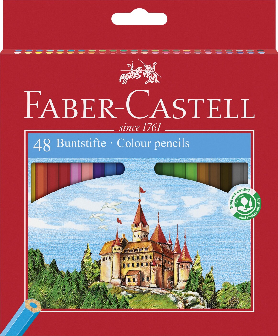 Faber-castell - Farveblyanter - 48 Farver