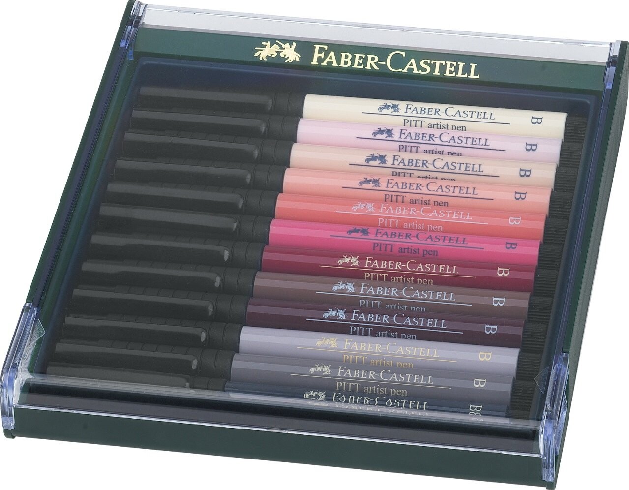 Se Gaveæske: Faber Castell - Pitt Artist Pen - Hudfarver hos Gucca.dk