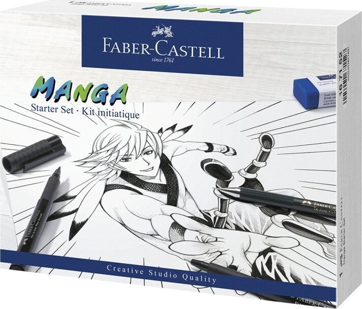 Billede af Faber-castell - Pitt Artist Pen India Ink - Manga Starter Sæt hos Gucca.dk
