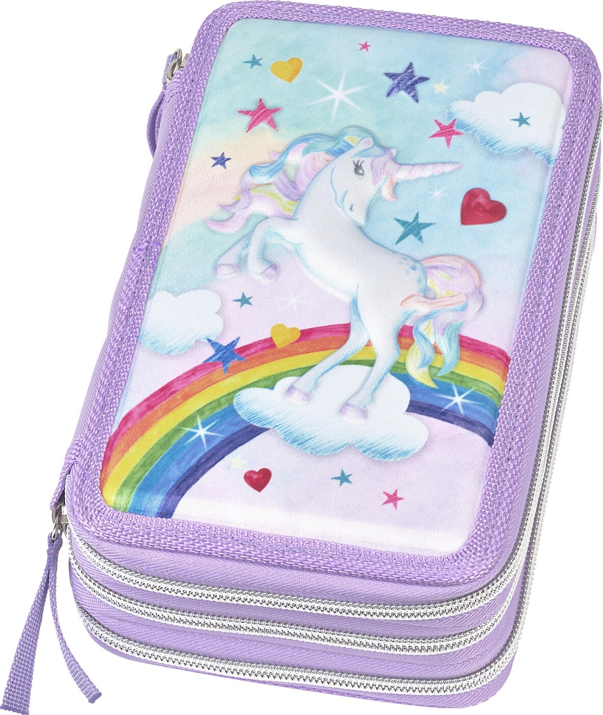 Faber-castell - Penalhus Med Indhold - Pencil Case Unicorn (573040)