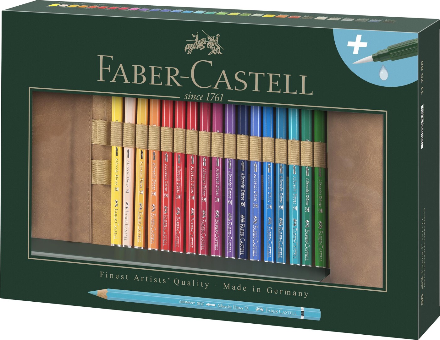 Faber-castell - Akvarel Farveblyanter I Penalhus - Albrecht Dürer - 30 Stk