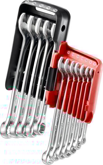Facom 440.jp12a 7mm - 19mm Combination Wrench Set With Holder (12 Pc.)