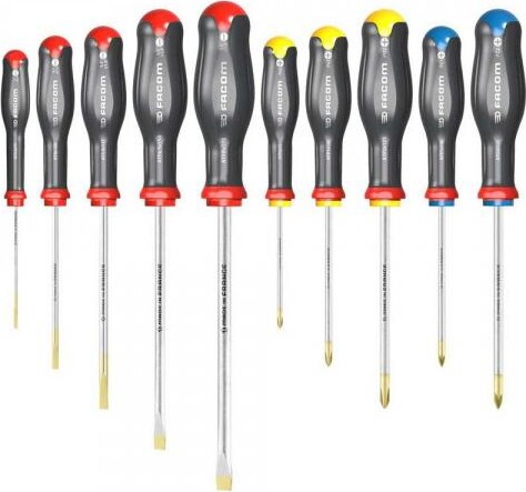 Facom Atw.j10pb - Protwist® Screwdriver Set (10 Pcs.)