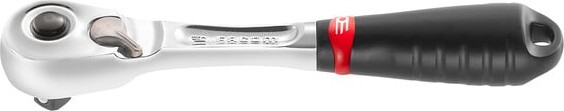 Facom Rl.171pb 1/4 In. Pear-head Ratchet With Push-lock