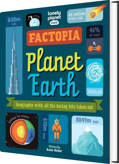 Factopia - Planet Earth - Lonely Planet - English Book