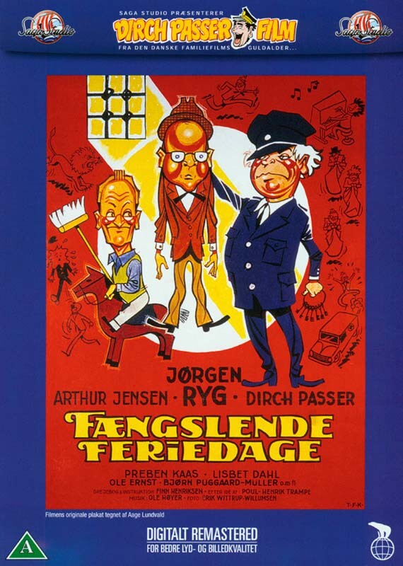 Fængslende Feriedage - DVD - Film