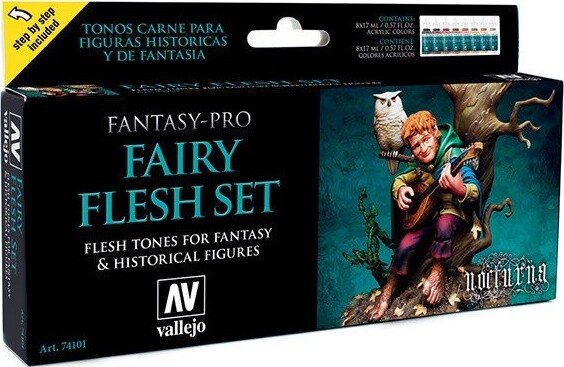 Vallejo - Fantasy-pro Fairy Flesh Set - 74101