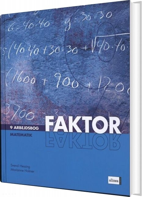 Billede af Faktor 9, Arbejdsbog - 3. Udgave - Marianne Holmer - Bog
