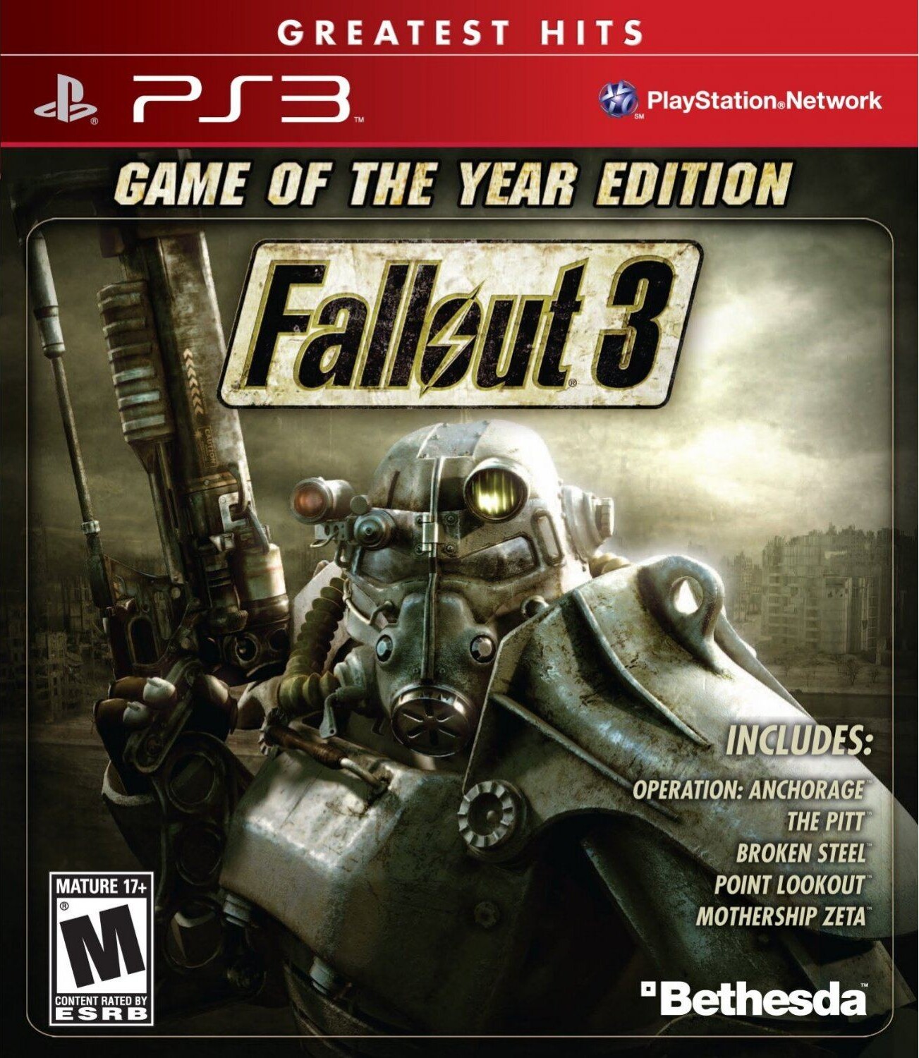Fallout 3 - Game Of The Year Edition (greatest Hits) (import) - PS3