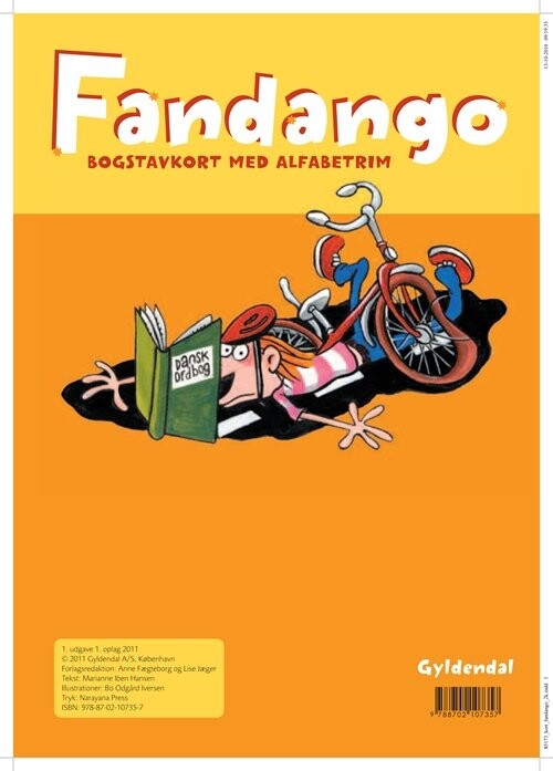 Billede af Fandango. Bogstavkort Med Alfabetrim - Marianne Iben Hansen - Bog