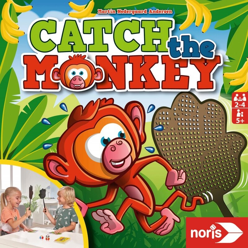 Catch The Monkey Spil Inkl. 4 Smækkere