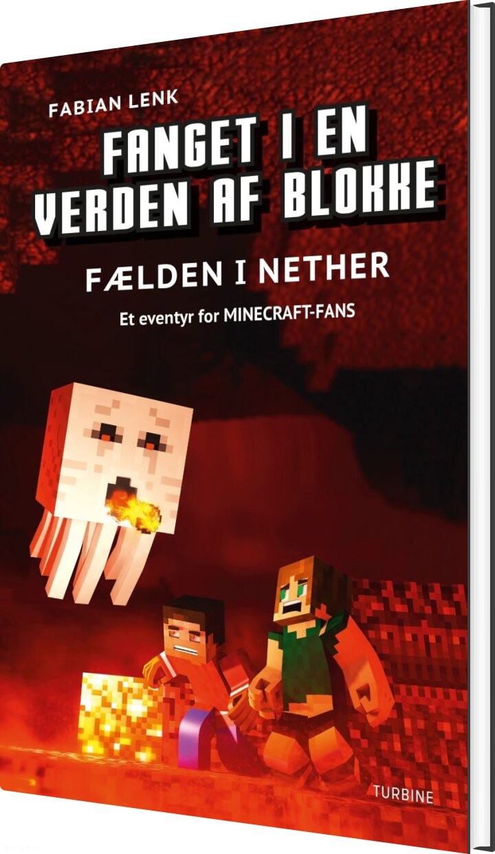 Billede af Fanget I En Verden Af Blokke 2 - Fælden I Nether - Fabian Lenk - Bog