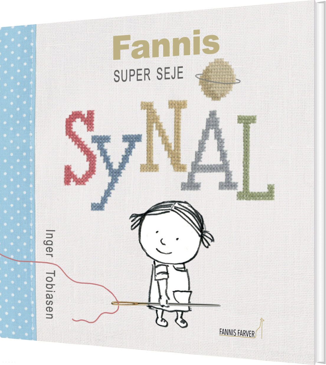 Billede af Fannis Super Seje Synål - Inger Tobiasen - Bog
