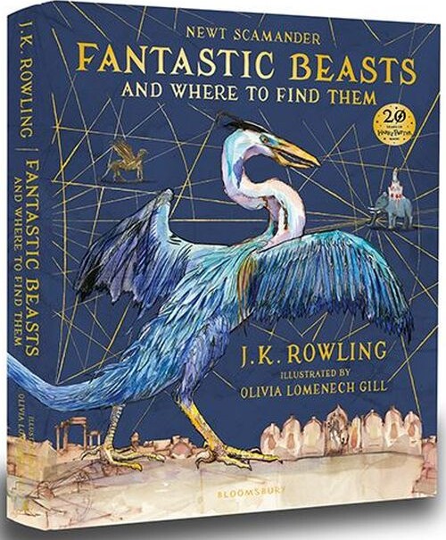 Fantastic Beasts And Where To Find Them: Illustrated Edition - J. K. Rowling - English Book