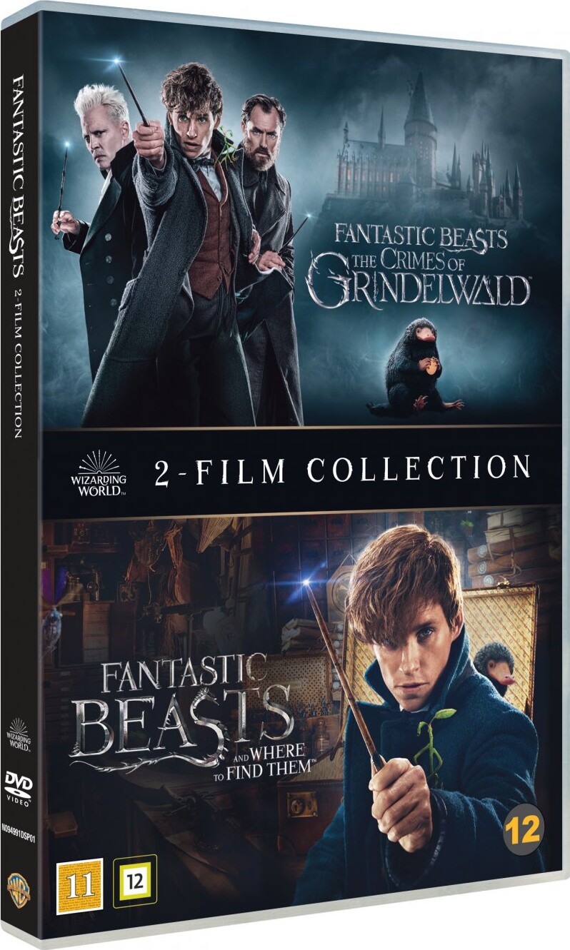 Fantastiske Skabninger 1-2 / Fantastic Beasts 1-2 - DVD - Film