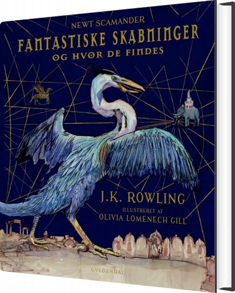 Billede af Fantastiske Skabninger Og Hvor De Findes - Illustreret Udgave - J. K. Rowling - Bog