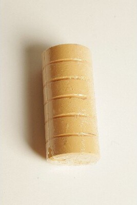 Fantasy blokfarve 44x16mm 6stk beige