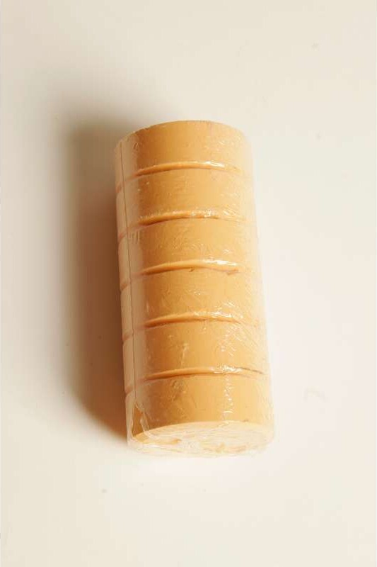 Fantasy blokfarve 44x16mm 6stk beige