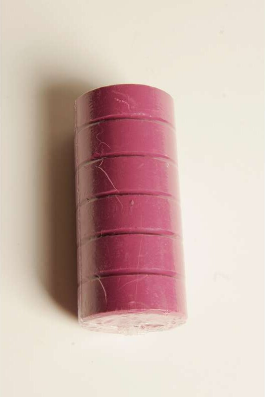 Fantasy Blokfarve 44x16mm 6stk Lilla