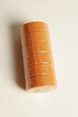 Fantasy blokfarve 44x16mm 6stk orange