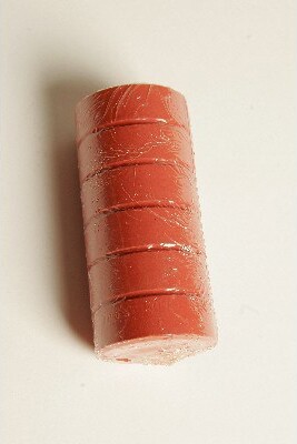 Fantasy blokfarve 44x16mm 6stk rød