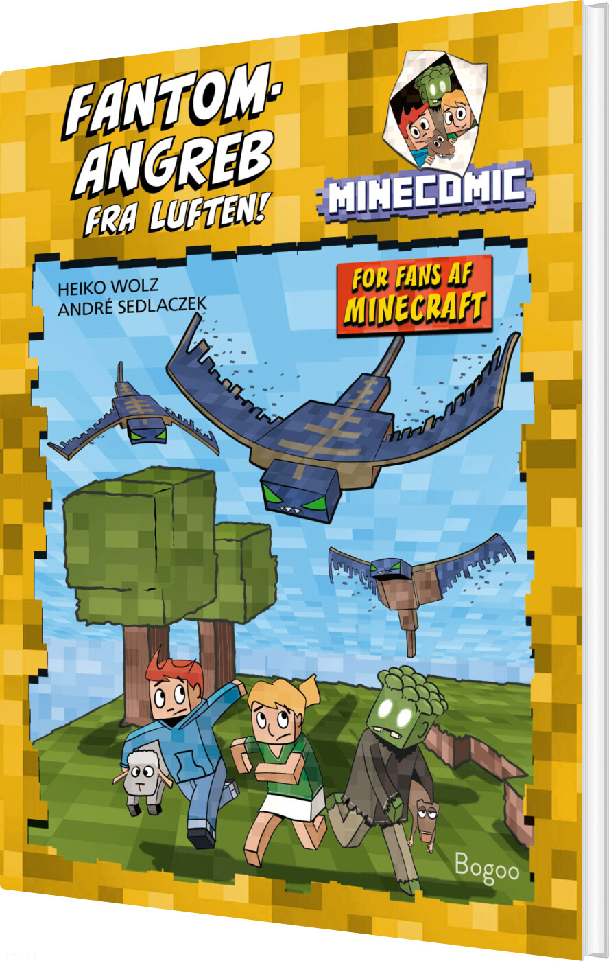 Minecomic 2: Fantomangreb Fra Luften! - Heiko Wolz - Bog