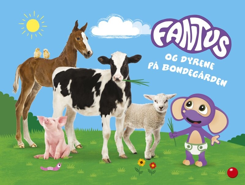 Billede af Fantus Og Dyrene På Bondegården - Knut Næsheim - Bog