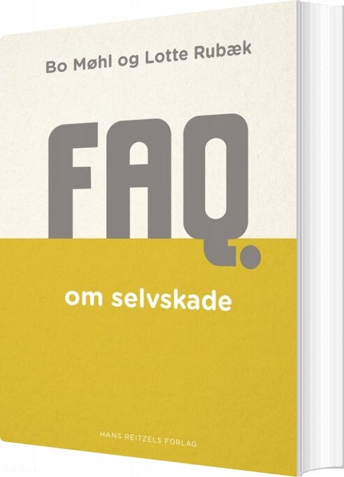 Billede af Faq Om Selvskade - Bo Møhl - Bog