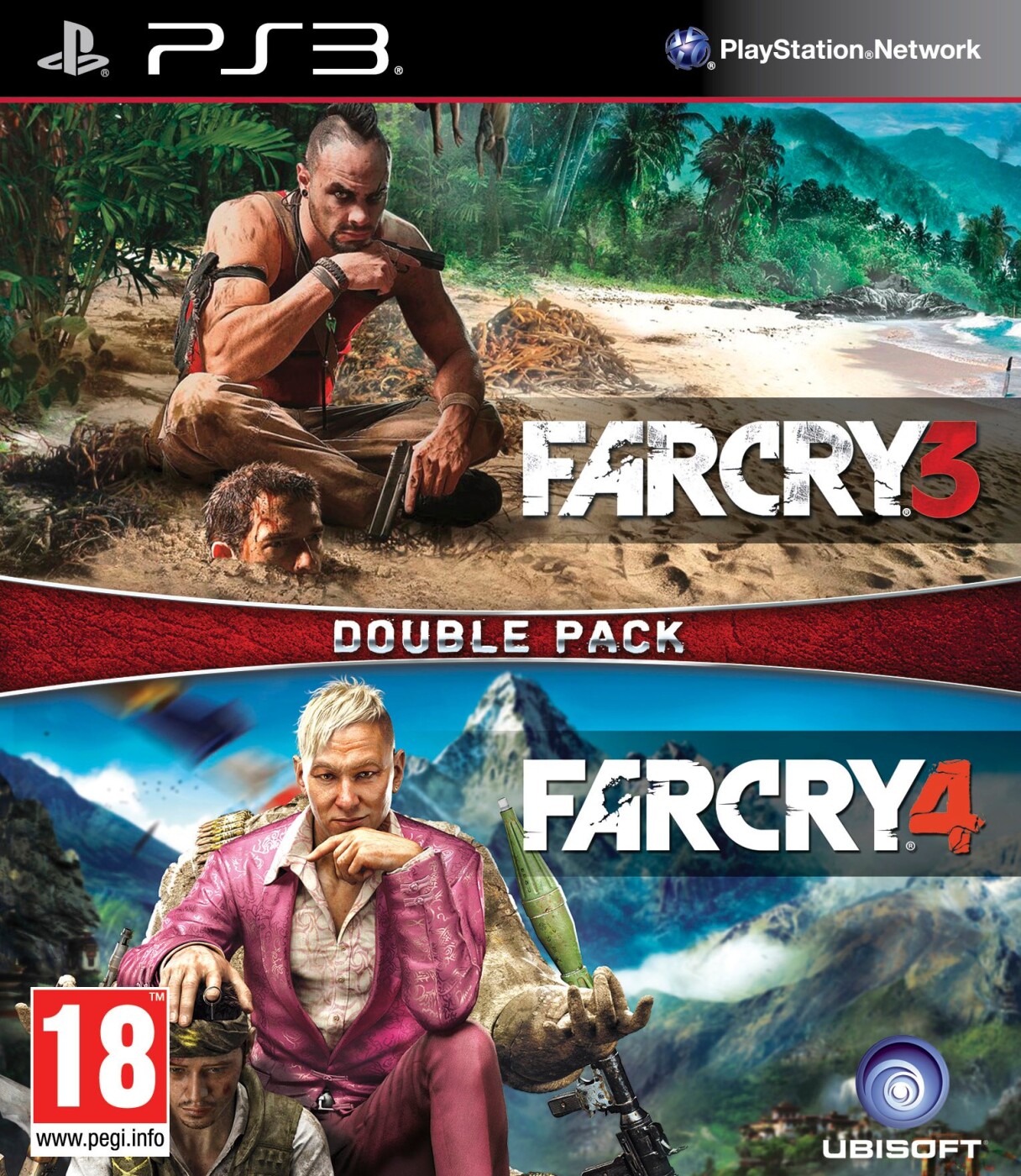 Far Cry 3 + Far Cry 4 (double Pack) - PS3